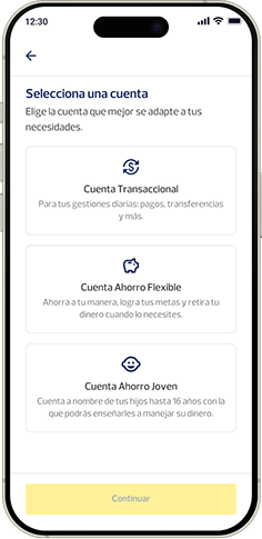vista elige cuenta ahorro flexible