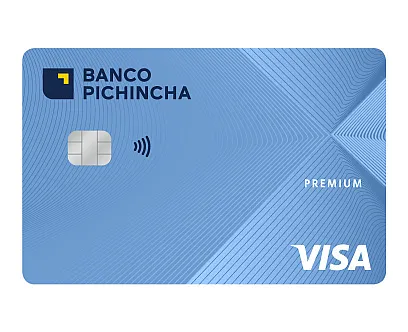 Tarjeta de crédito Visa Premium Banco Pichincha.