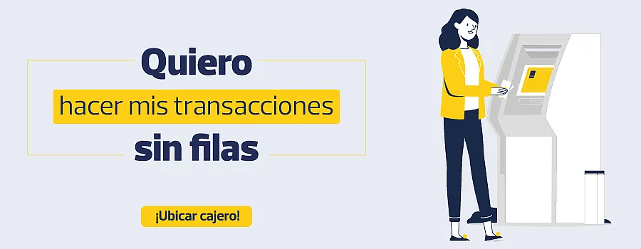 Ubicar cajeros Banco Pichincha
