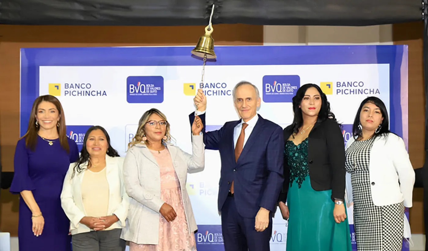 Banco Pichincha emite el primer bono social de género de Ecuador por 100 millones de dólares