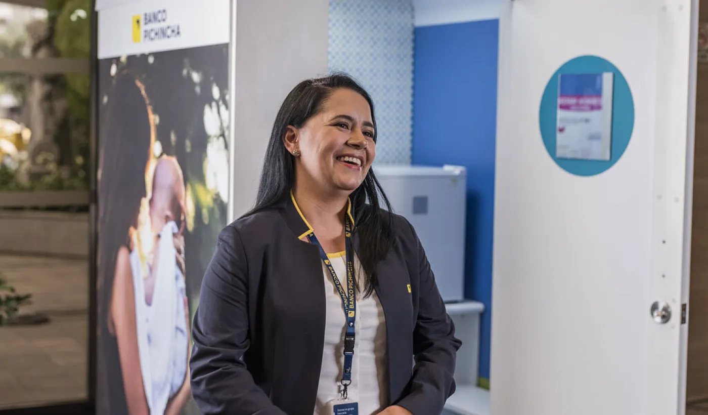 Banco Pichincha cuenta con 34 lactarios para apoyar a las madres colaboradoras
